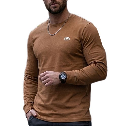 Camiseta Manga Longa Ecko Fashion Basic MARROM-EK932- -1-